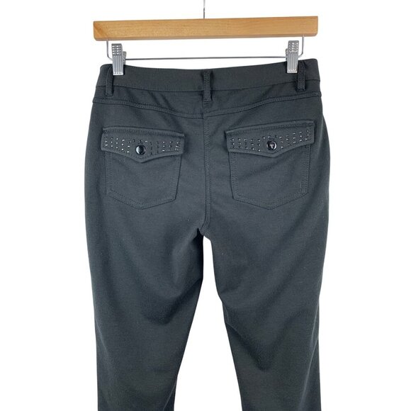 No Boundaries Womens Black Skinny Pants Size 9 Rayon & Spandex Blend Made In Vie - Picture 4 of 5